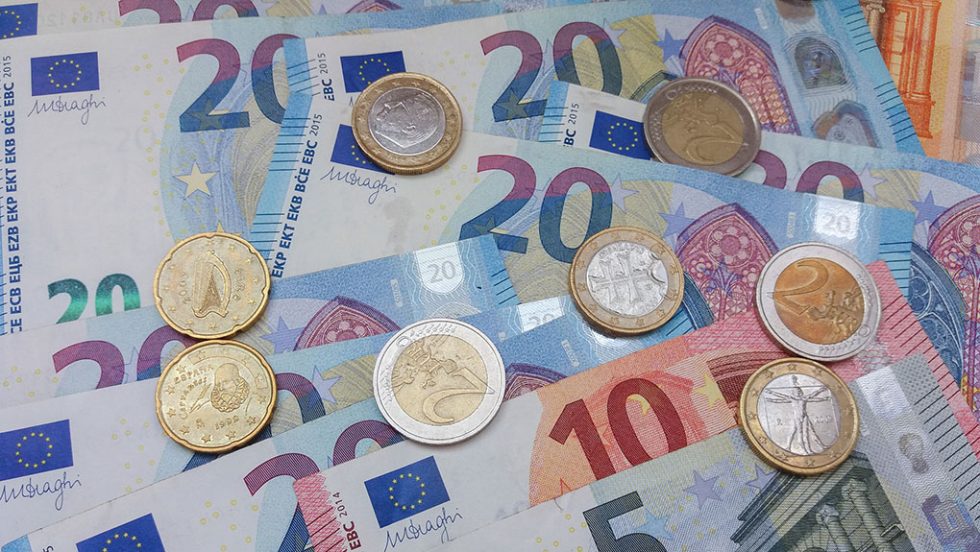 euros money